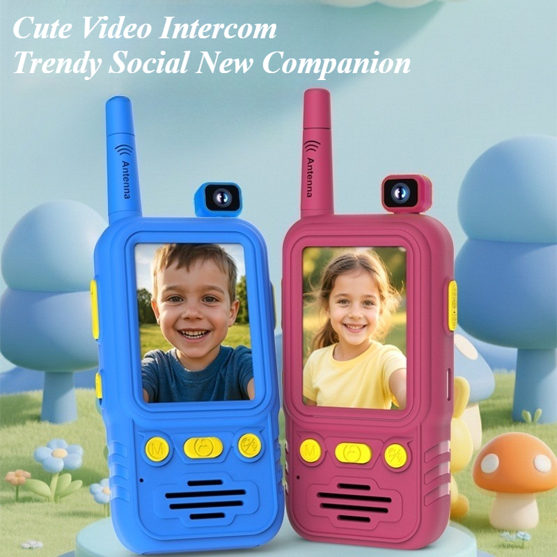 Kids Outdoor Voices - วิทยุสื่อสารสำหรับเด็ก 2 ชิ้น รุ่น 180 °