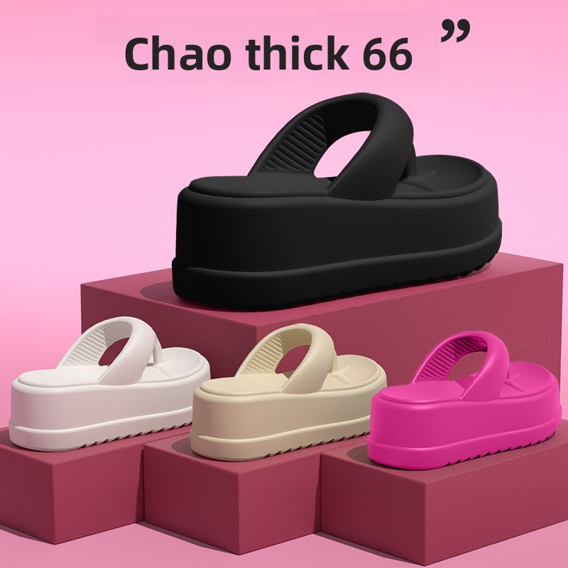 Kids Outdoor Shoes - รองเท้าแตะแบบหนาแฟชั่นใหม่ปี 2026 รองเท้าส้นตึกสำหรับผู้หญิง รองเท้าแตะชายหาดสำหรับผู้หญิง รองเท้าแตะใส่ในบ้านเพื่อความสบาย รองเท้าแตะฤดูร้อนสำหรับผู้หญิง