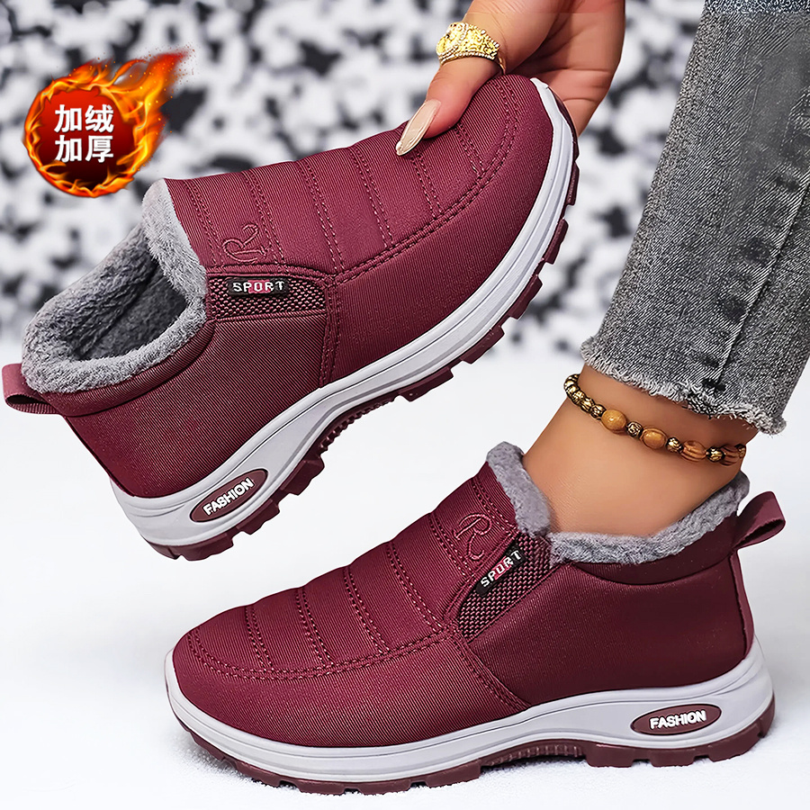 Kids Outdoor Shoes - รองเท้ากลางแจ้งกันลื่นด้านในนุ่มพิเศษ รองเท้าบู๊ทแฟชั่นกันความเย็นเพื่อความสบายสำหรับการเดินทางประจำวันและกิจกรรมกลางแจ้ง