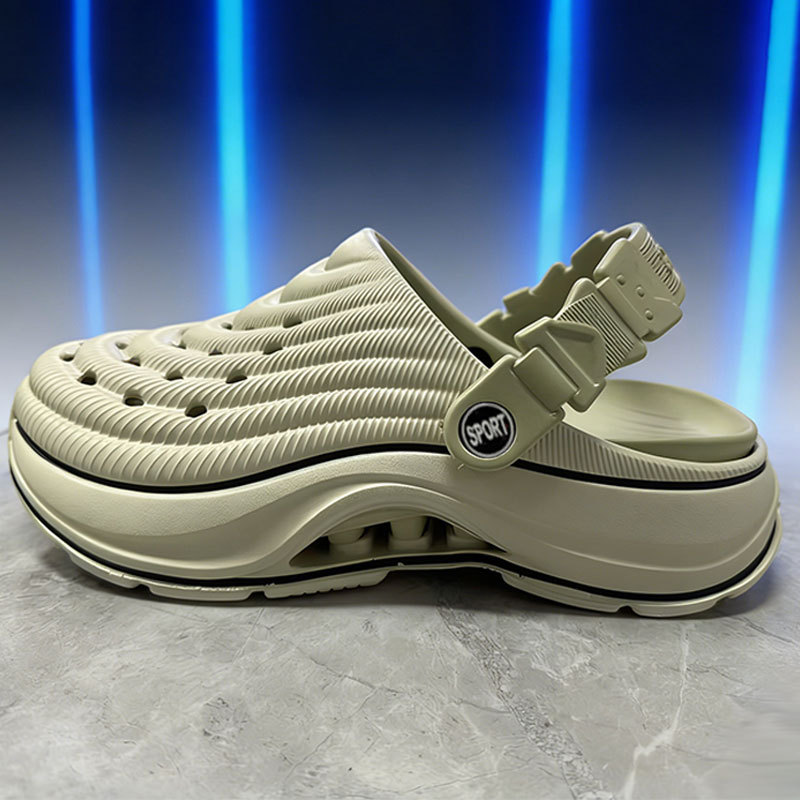 Kids Outdoor Shoes - รองเท้าแตะ EVA แบบมีรู สำหรับผู้หญิง ใส่หน้าร้อน กันลื่น