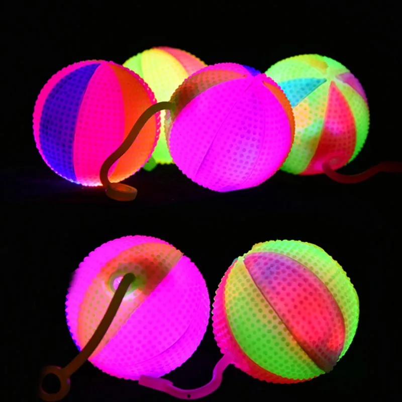 Kids Outdoor Easter Gifts - ลูกบอลเด้งมีไฟกระพริบ 12 ชิ้น ของเล่นเด็กสำหรับงานปาร์ตี้กลางแจ้ง ของขวัญสำหรับเด็กและผู้ใหญ่ วันเกิด