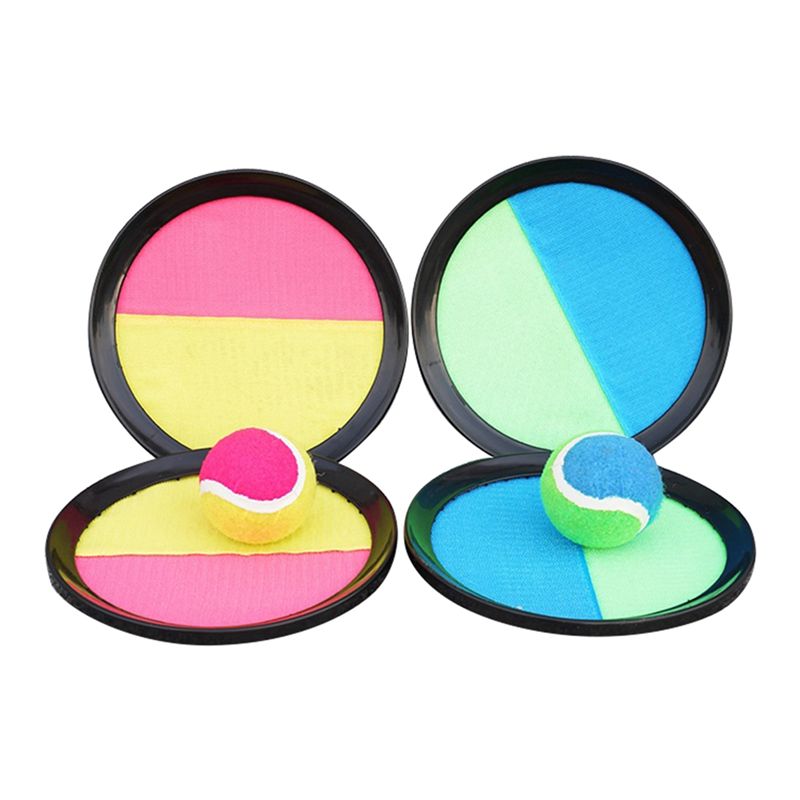Kids Outdoor Easter Gifts - A49K-เกมบอลและจับบอล, เกมโยนบอลสำหรับเด็กชายหญิง, ชุดจับบอลพร้อมไม้พาย 2 อันสำหรับของขวัญวันเกิดวันอีสเตอร์ชายหาดกลางแจ้ง