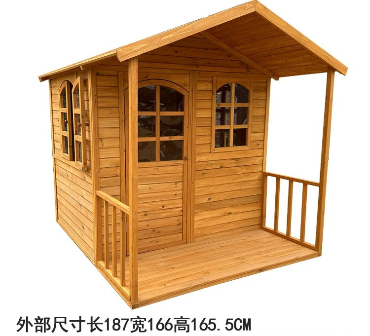 Kids Outdoor Cubby House - บ้านไม้เด็กเล่นกลางแจ้ง แข็งแรง ทนทาน เป็นมิตรกับสิ่งแวดล้อม ขายดี