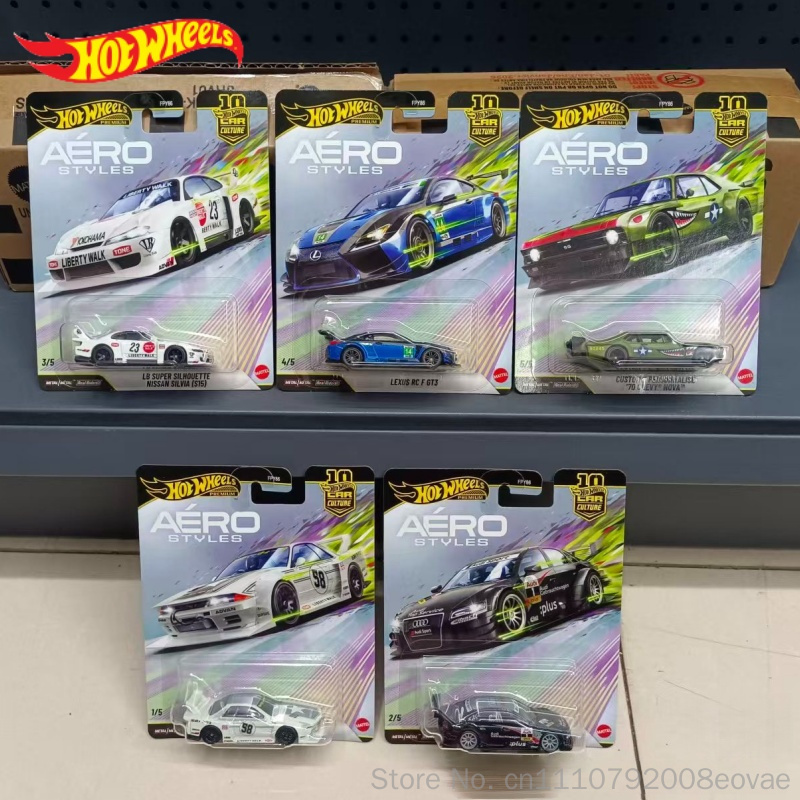 Mattel Toy Hot Wheels - รถของเล่นฮอตวีลส์ แอโร สไตล์ส พรีเมียม ซีรีส์ Fpy86