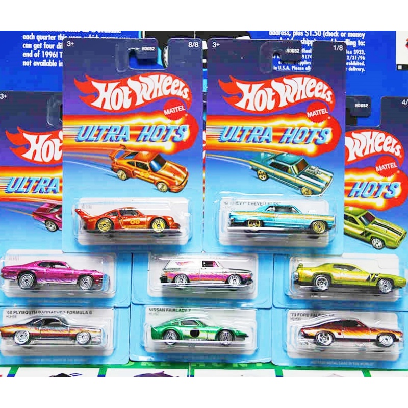 Mattel Toy Hot Wheels - Mattelล้อร้อน1/64 Puca Themeการ์ดชุดPu Limited Editionของเล่นของขวัญรถรุ่นรถสะสมDiecastรถ