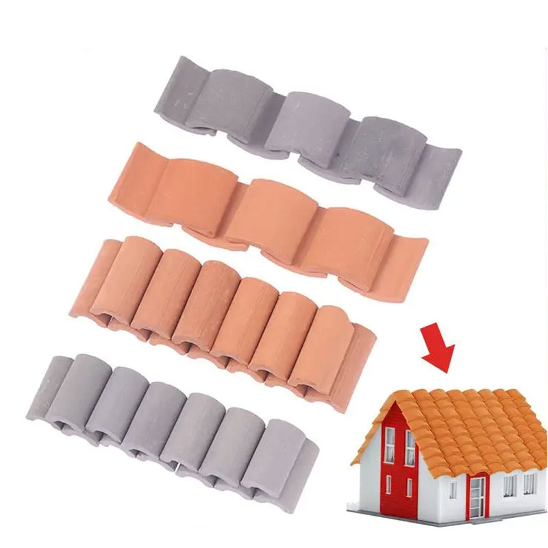 Kids Outdoor Cubby House - บ้านตุ๊กตาจําลอง Miniature กระเบื้องฉากชีวิตตกแต่งอิฐอุปกรณ์เสริม MINI อิฐรุ่น