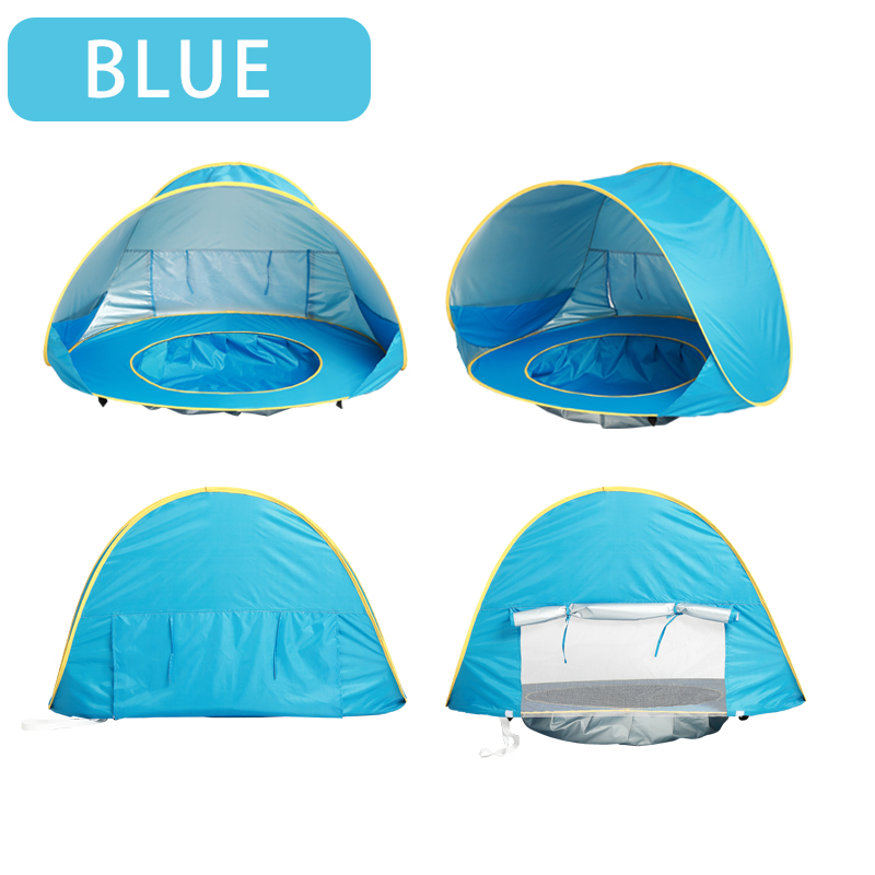 เต็นท์ชายหาดเด็กแบบพกพา บังแดด - Outdoor Tent Playhouse บทวิจารณ์และราคา
