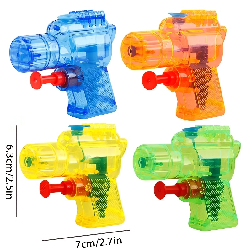 ปืนฉีดน้ำขนาดเล็กแบบโปร่งใส 10 - Kids Outdoor Games For Party บทวิจารณ์และราคา