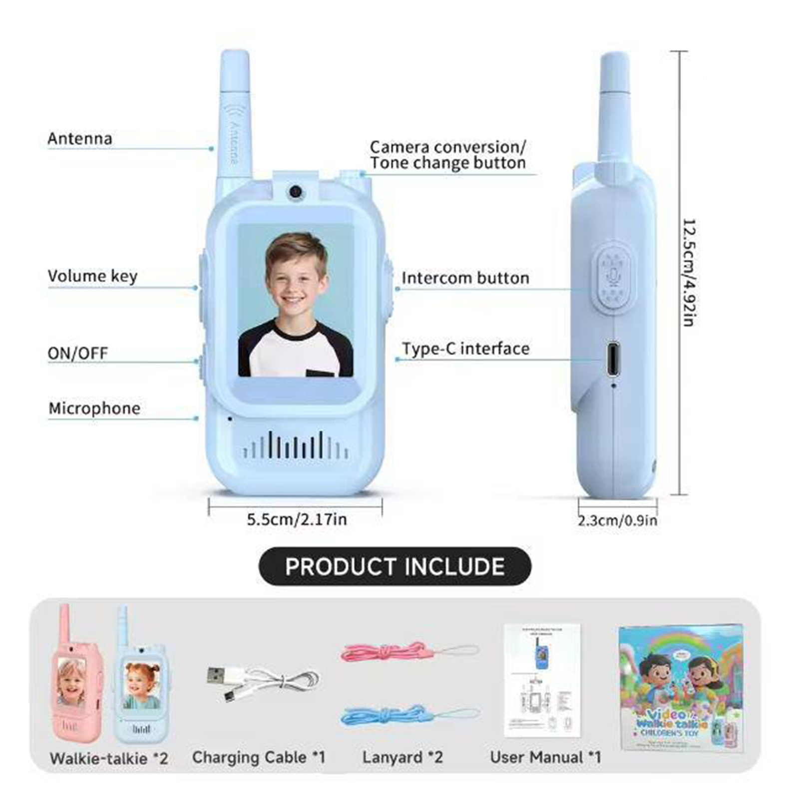 วิทยุสื่อสารแบบวอล์คกี้ทอล์คกี - Kids Outdoor Voices บทวิจารณ์และราคา