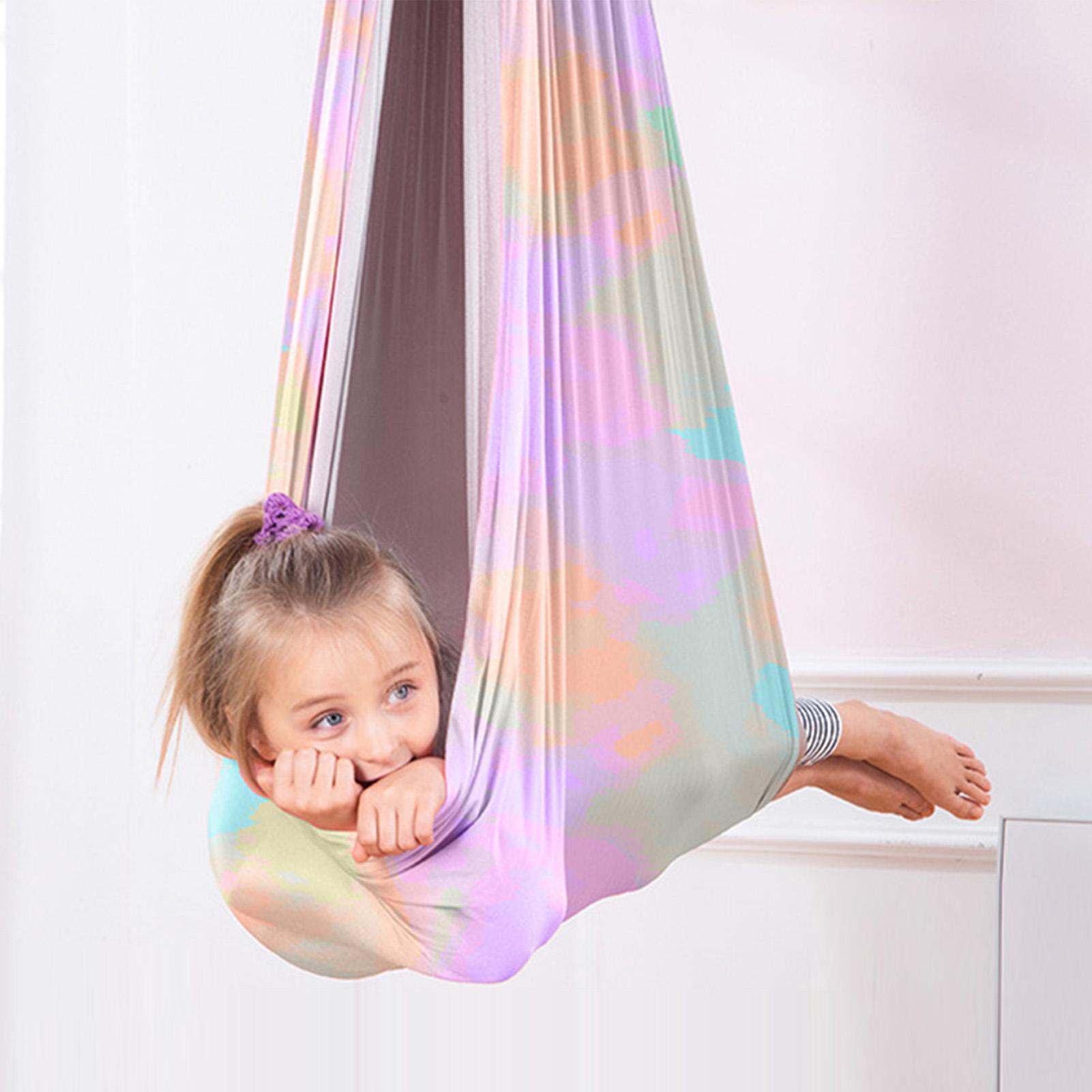 เก้าอี้โยคะแบบแกว่งสำหรับเด็ก  - Kids Outdoor Hammock Swing บทวิจารณ์และราคา