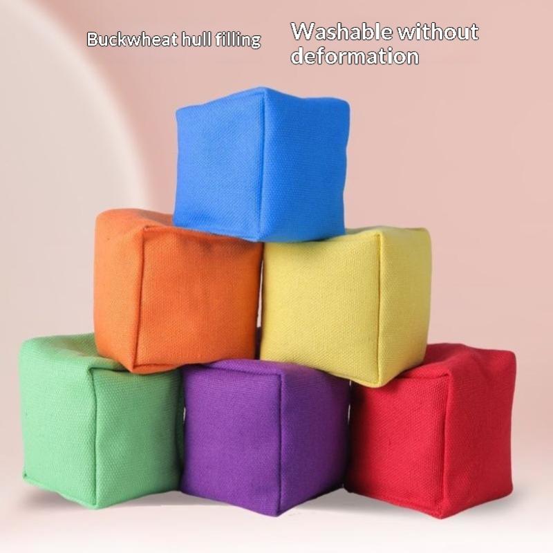 ถุงถั่วผ้าขนาดเล็กหลากสีแบบพกพ - Kids Outdoor Bean Bag บทวิจารณ์และราคา