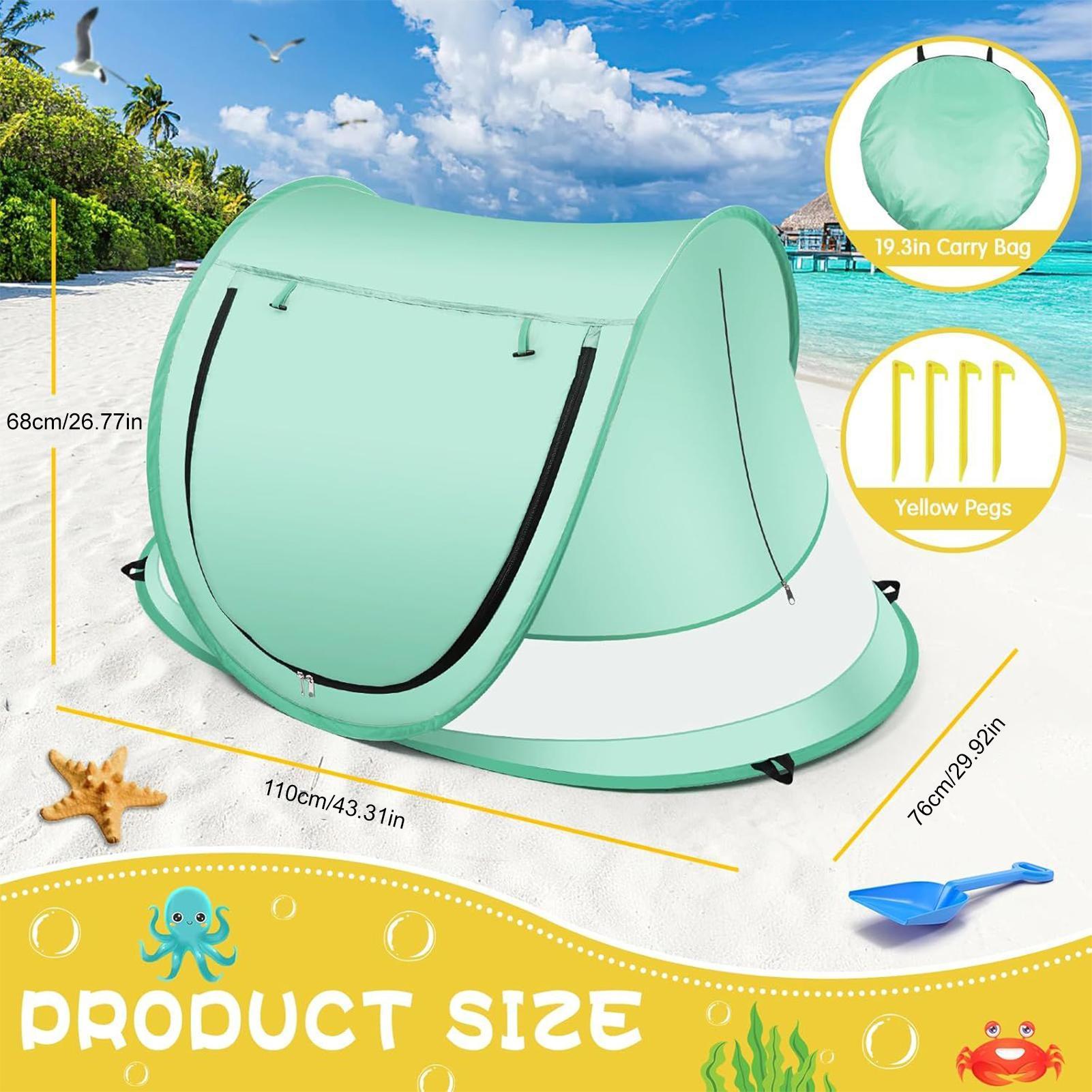 เต็นท์ชายหาดสำหรับเด็กแบบพกพา  - Outdoor Tent Playhouse บทวิจารณ์และราคา