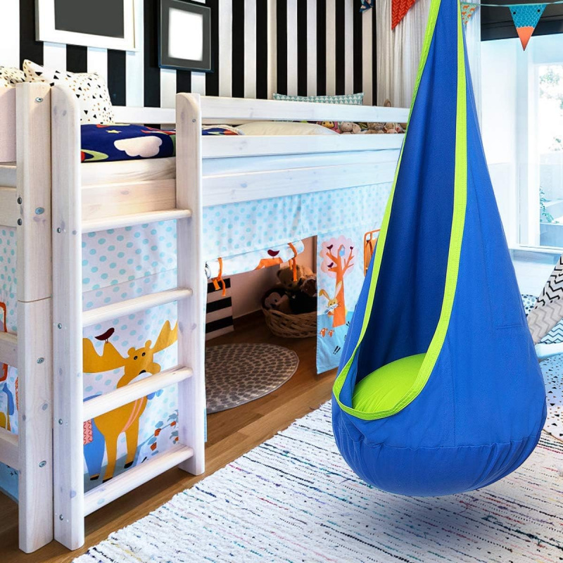 เก้าอี้ชิงช้าแบบแขวนสำหรับเด็ก - Kids Outdoor Hammock Swing บทวิจารณ์และราคา