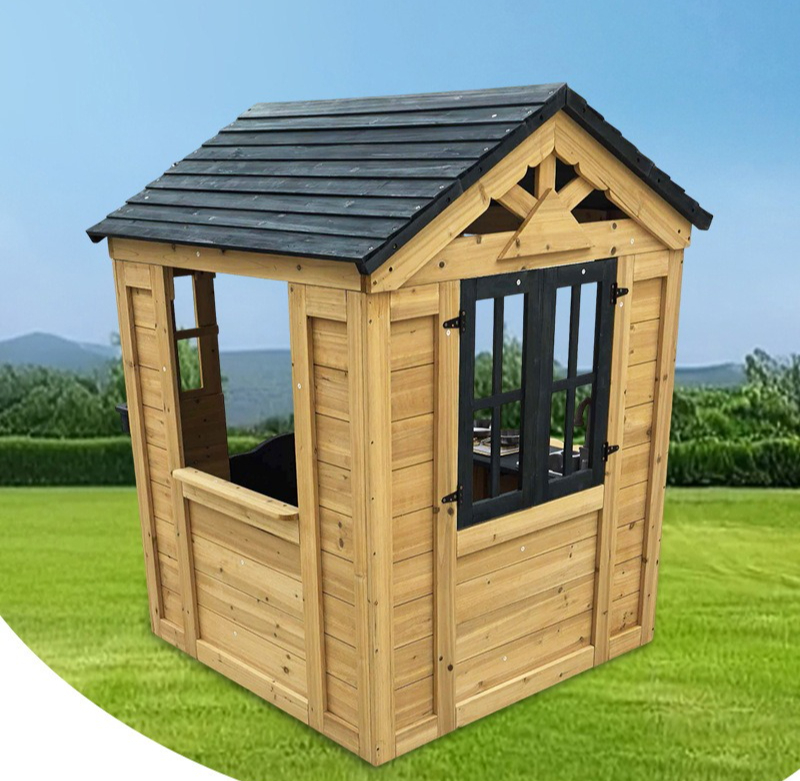 บ้านไม้สำหรับเด็กเล่นกลางแจ้ง  - Kids Outdoor Cubby House บทวิจารณ์และราคา