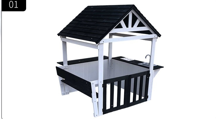 บ้านไม้สำหรับเด็กเล่นกลางแจ้ง  - Kids Outdoor Cubby House บทวิจารณ์และราคา