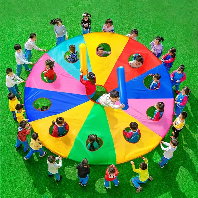 ร่มร่มร่อนสีรุ้ง เกมนักล่ากอเฟ - Kids Outdoor Games For Party บทวิจารณ์และราคา