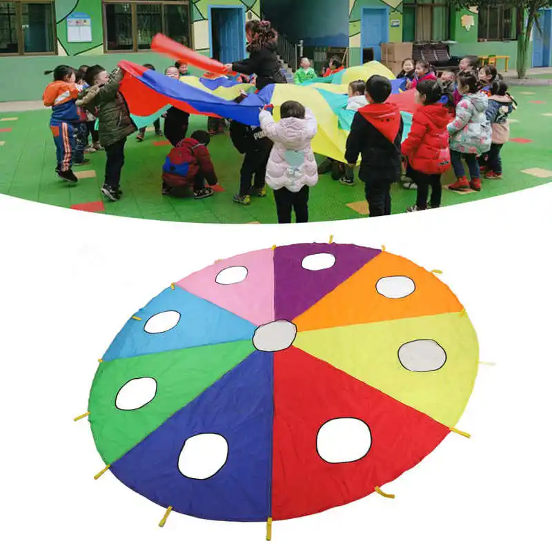 ร่มร่มร่อนสีรุ้ง เกมนักล่ากอเฟ - Kids Outdoor Games For Party บทวิจารณ์และราคา