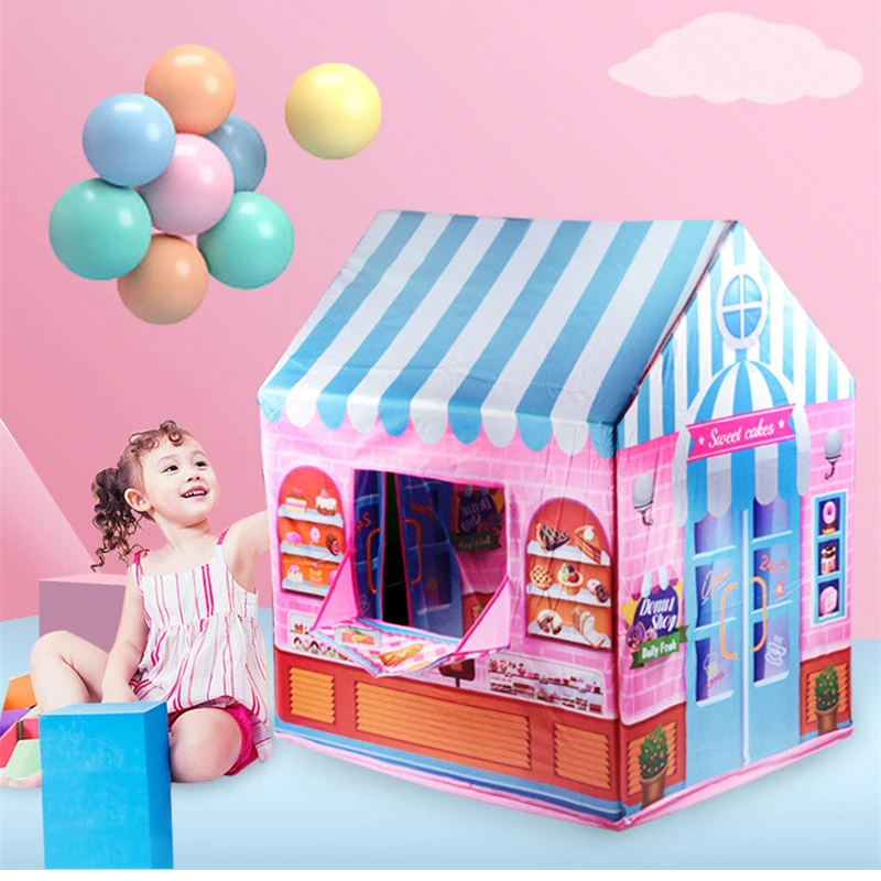 เต็นท์เล่นในร่มและกลางแจ้งสไตล - Outdoor Tent Playhouse บทวิจารณ์และราคา