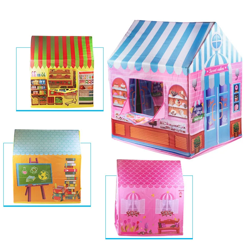 เต็นท์เล่นในร่มและกลางแจ้งสไตล - Outdoor Tent Playhouse บทวิจารณ์และราคา