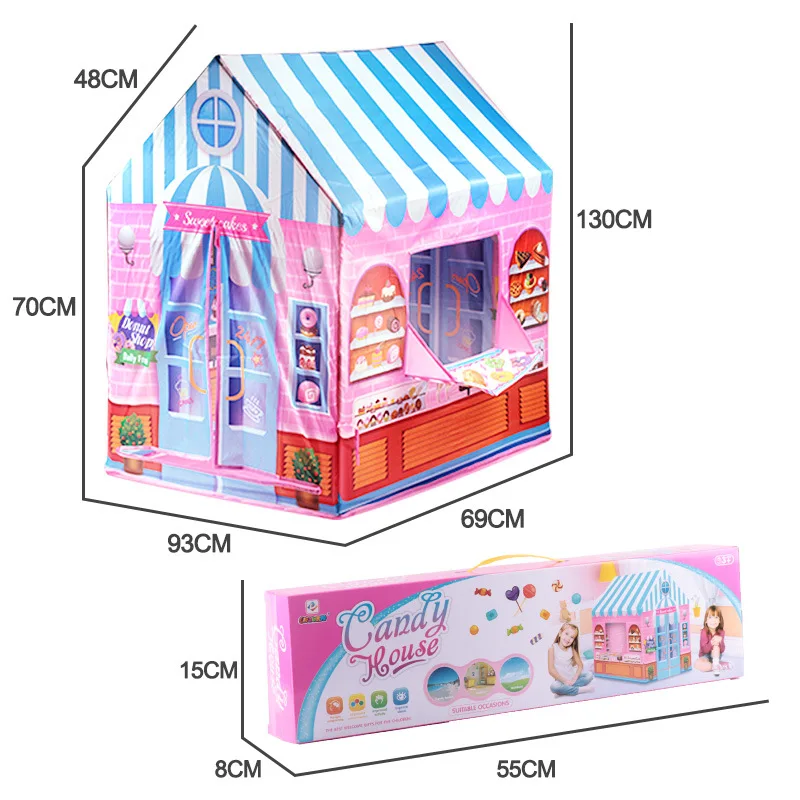 เต็นท์เล่นในร่มและกลางแจ้งสไตล - Outdoor Tent Playhouse บทวิจารณ์และราคา