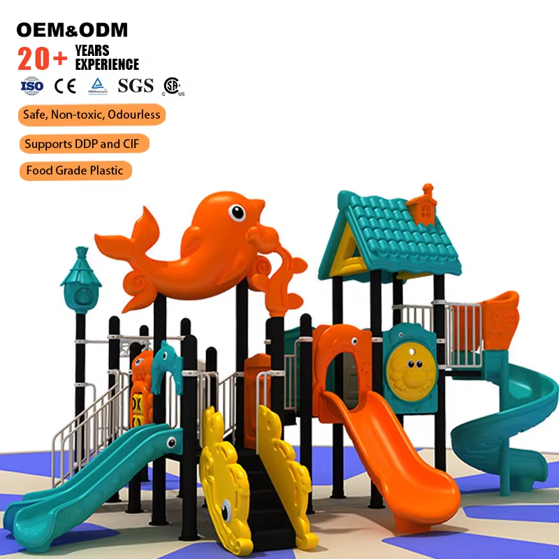 ชุดสไลเดอร์สนามเด็กเล่นกลางแจ้ - Kids Outdoor Slide Set บทวิจารณ์และราคา
