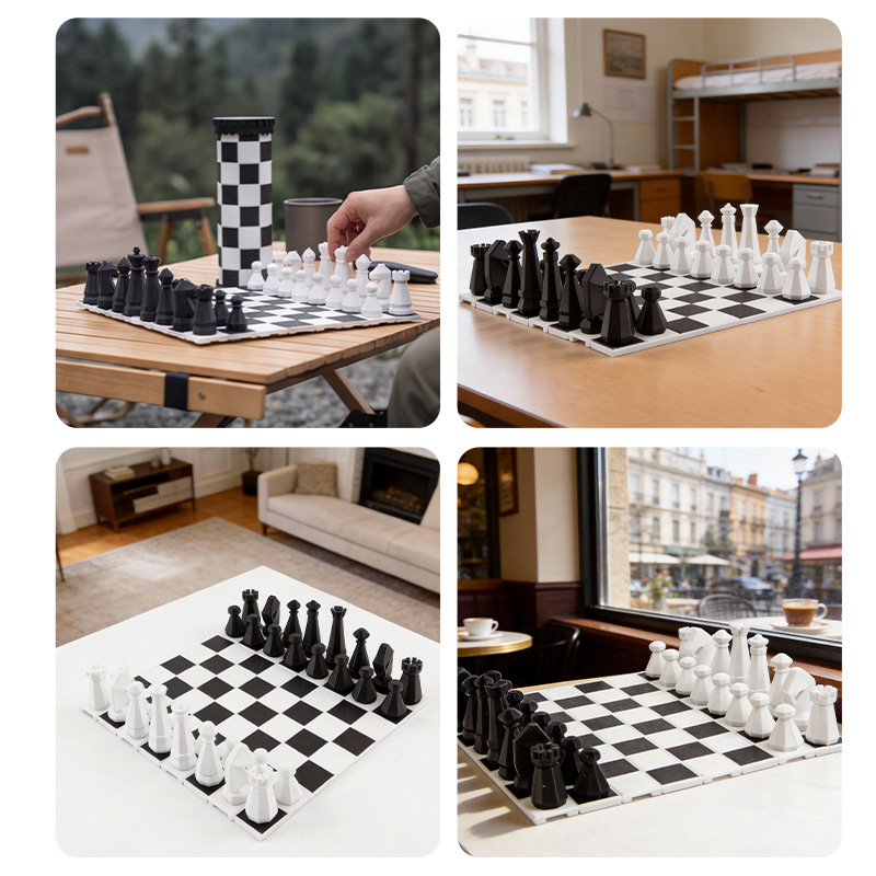 ชุดหมากรุกสากลแบบพกพา รุ่น New - Kids Outdoor Games For Party บทวิจารณ์และราคา