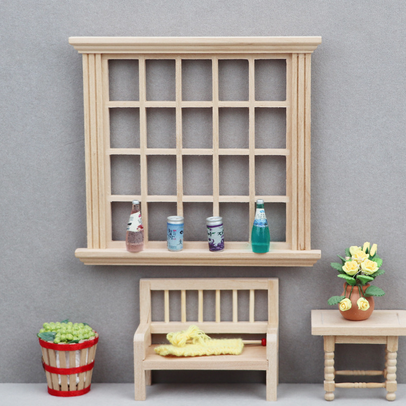 1:12 ตุ๊กตามินิประตูและหน้าต่า - Kids Outdoor Cubby House บทวิจารณ์และราคา