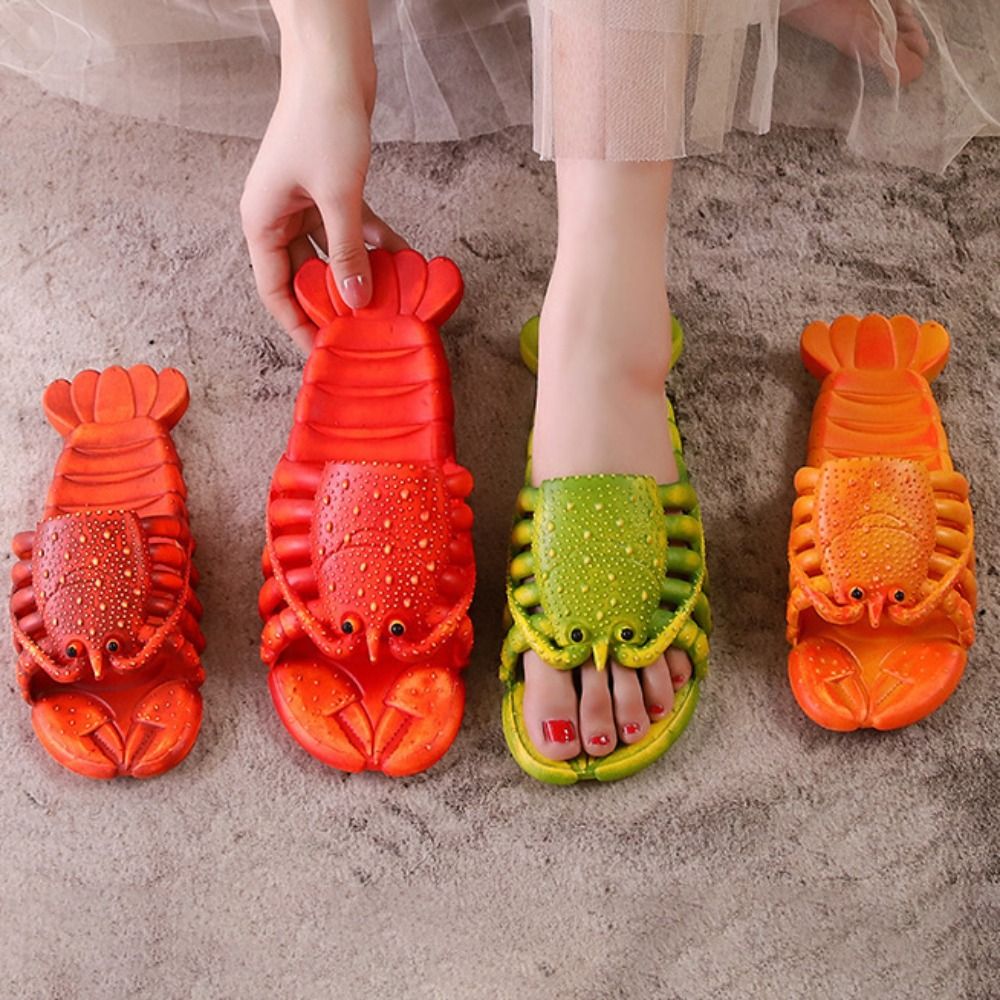 รองเท้าแตะรูปกุ้งการ์ตูนสุดน่า - Kids Outdoor Shoes บทวิจารณ์และราคา