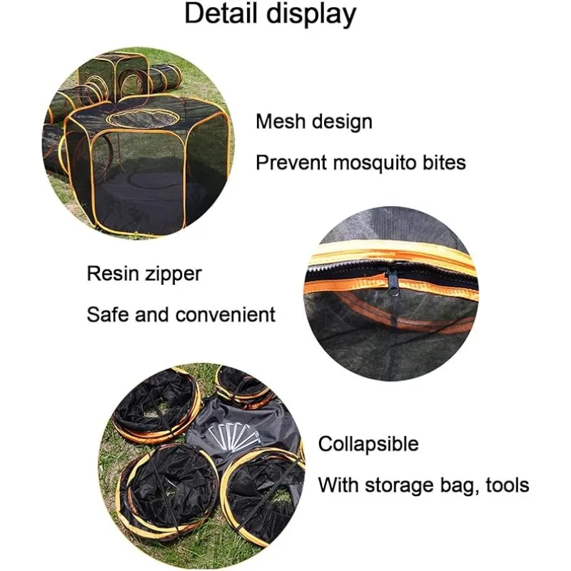 เต็นท์แมว 6-in-1 พร้อมอุโมงค์  - Outdoor Tent Playhouse บทวิจารณ์และราคา