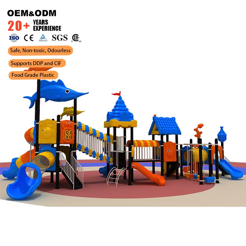 ชุดเครื่องเล่นสนามเด็กเล่นกลาง - Kids Outdoor Slide Set บทวิจารณ์และราคา