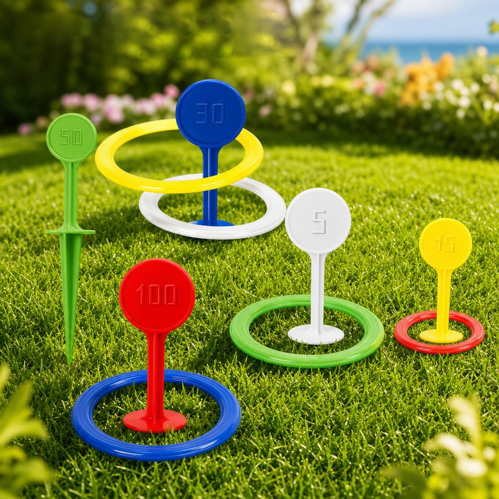 ชุดเกมโยนห่วงพลาสติกสำหรับเด็ก - Kids Outdoor Games For Party บทวิจารณ์และราคา