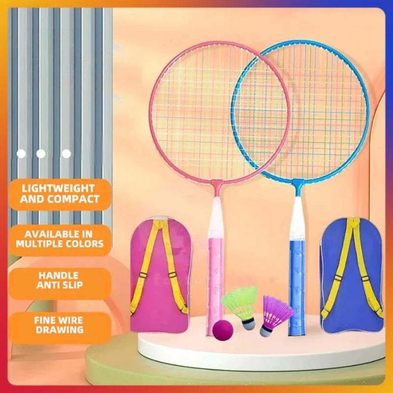 ชุดไม้แบดมินตันสำหรับเด็กเริ่ม - Kids Outdoor Games For Party บทวิจารณ์และราคา