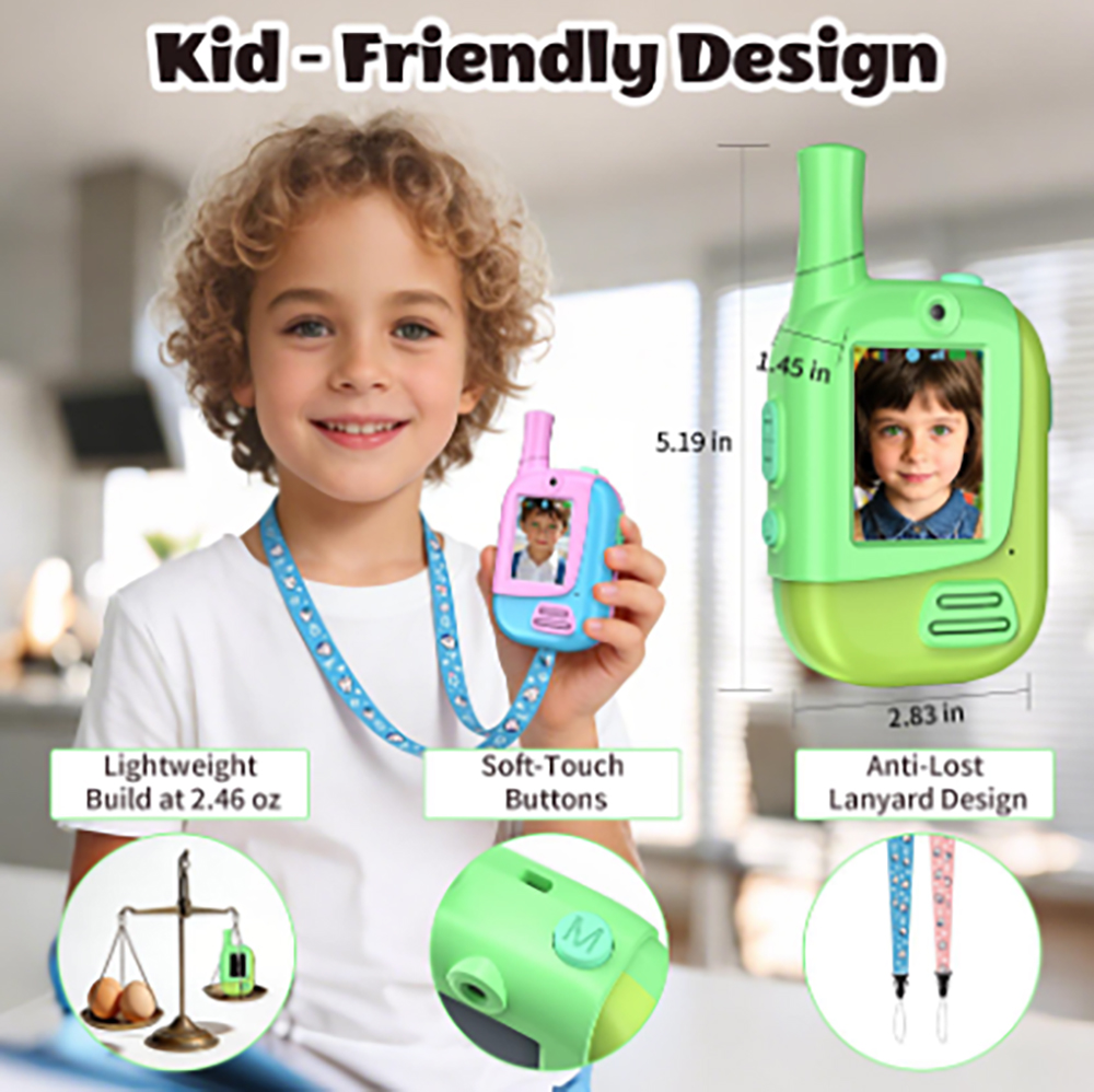 เครื่องส่งรับวิทยุสำหรับเด็กแบ - Kids Outdoor Voices บทวิจารณ์และราคา