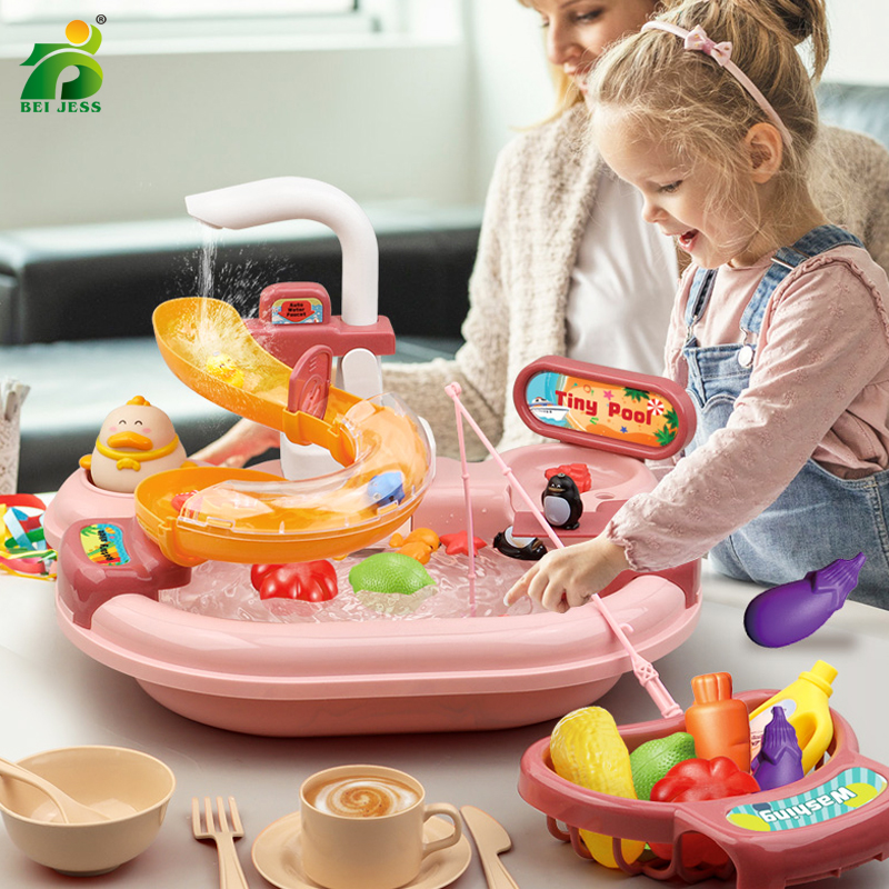 อ่างล้างจานของเล่นไฟฟ้าเด็กล้า - Kids Outdoor Mud Kitchen บทวิจารณ์และราคา