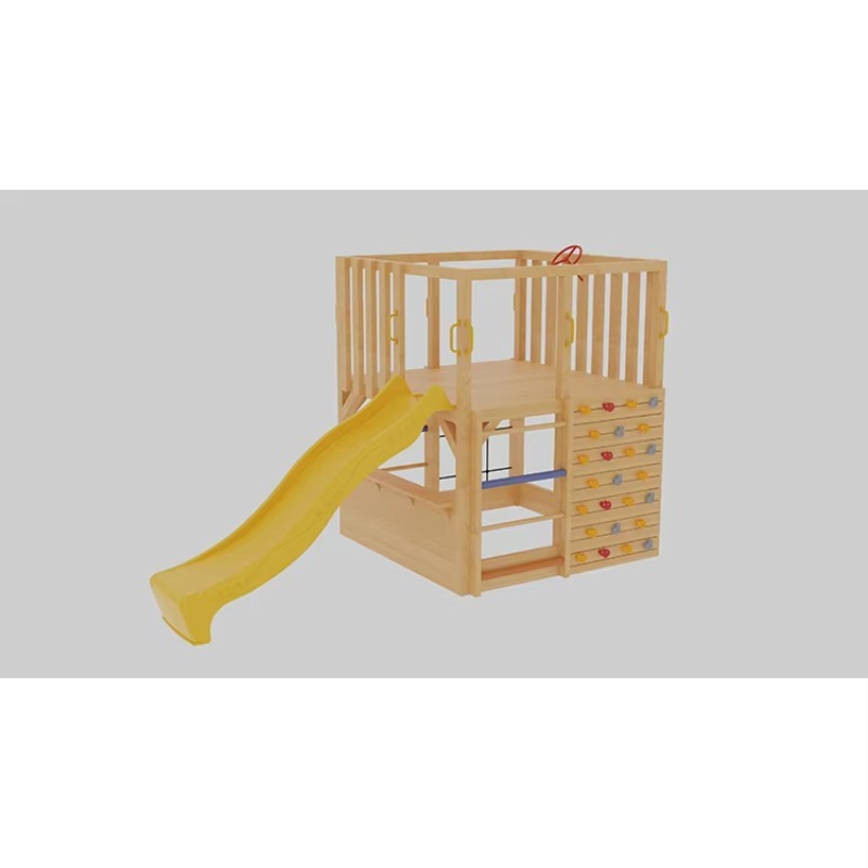 บ้านไม้เด็กเล่นกลางแจ้งพร้อมสไ - Kids Outdoor Cubby House บทวิจารณ์และราคา